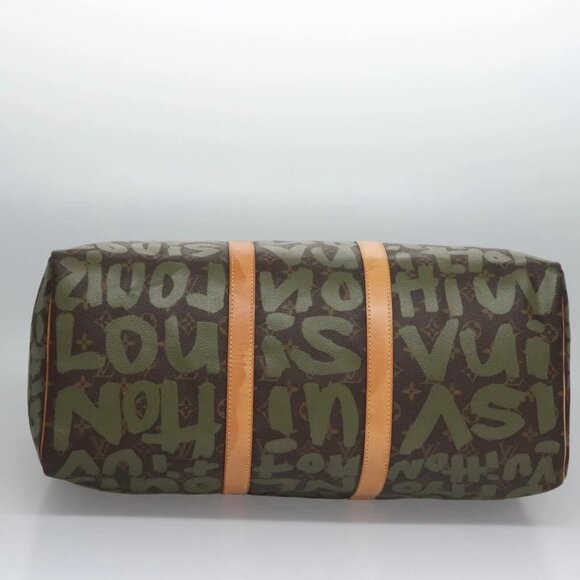 LOUIS VUITTON Monogram graffiti Keepall 50 Boston Bag - Picture 3 of 16